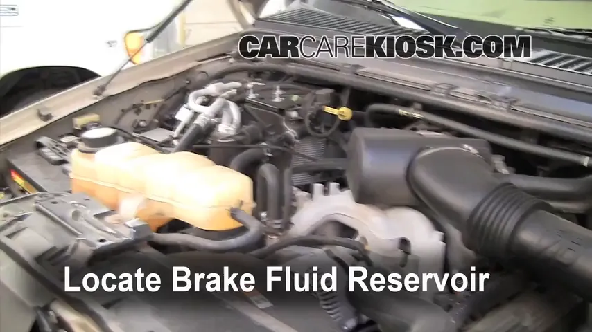 2005 Ford Excursion Limited 6.8L V10 Brake Fluid Add Fluid